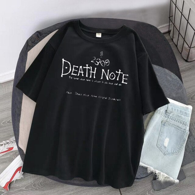 Maglietta della nota di morte