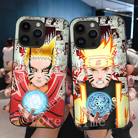 Custodia per telefono Naruto 3D per iPhone