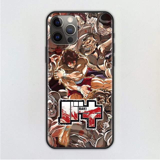 Baki phone cases for IPhones Animeworld