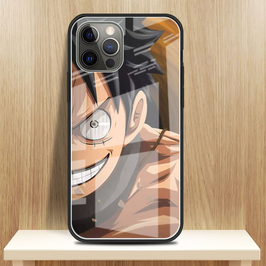 One Piece Handyhüllen für IPhones (Gehärtetes Glas)