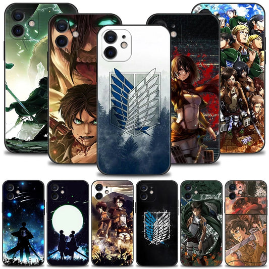 Attack on Titan Handyhüllen für IPhones – Animeworld