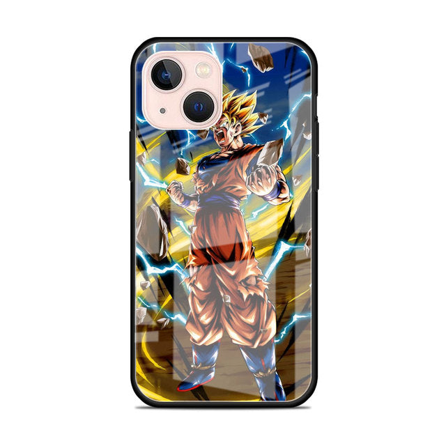 Dragon Ball Phone Cases for IPhones (Tempered Glass)