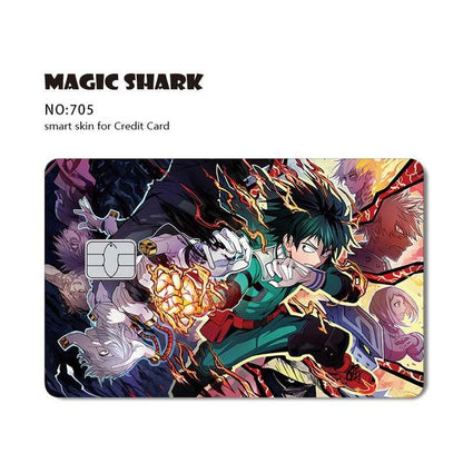 Anime Kredit/Bankkarten Aufkleber