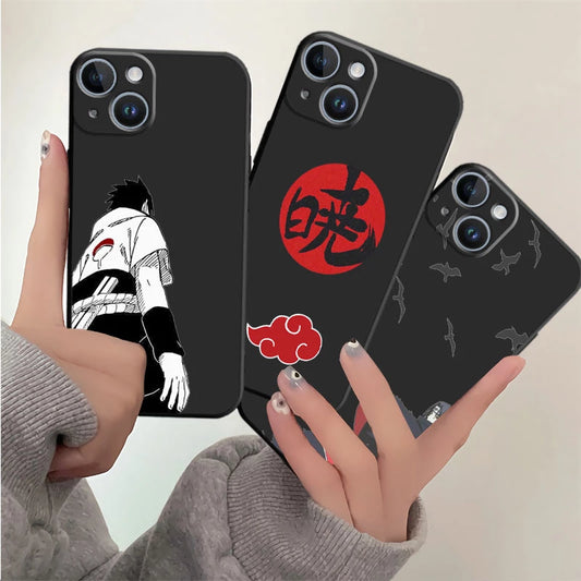 Itachi Sasuke Obito Uchiha Handyhüllen für IPhones