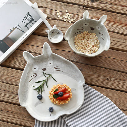 Totoro tableware (bowl/spoon)