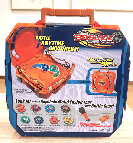 Beyblade Arena suitcase