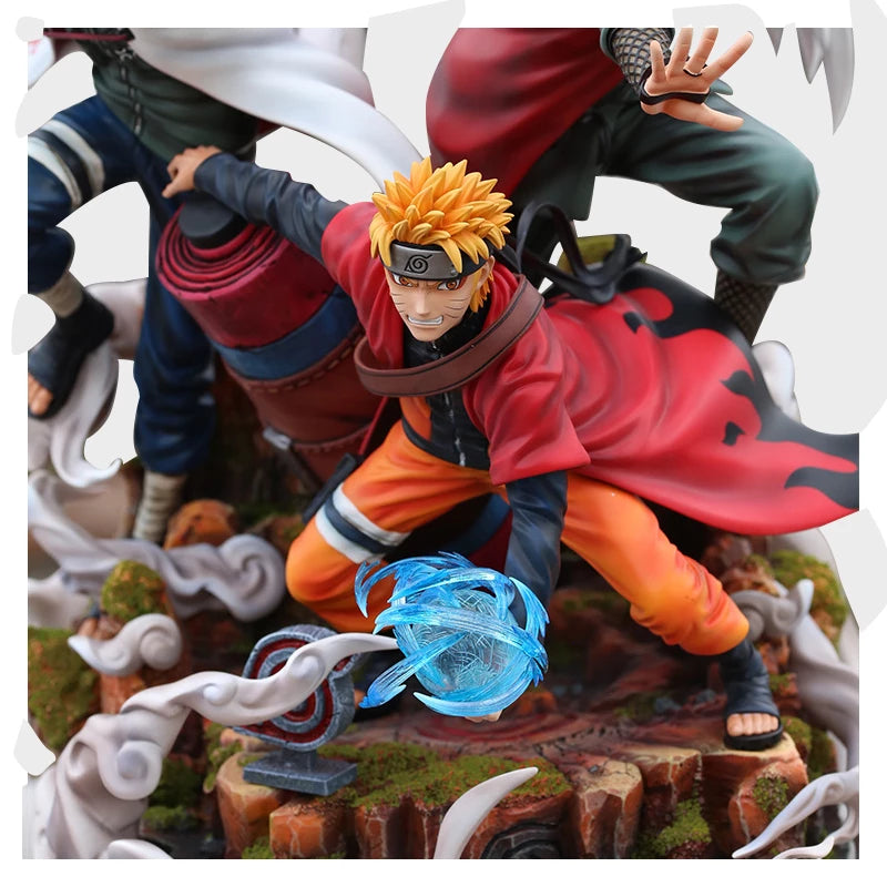 Naruto Action Figures (Naruto, Jiraya, Minato 41cm)