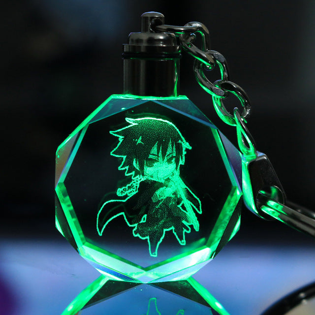 Naruto LED keychain in 6 colors