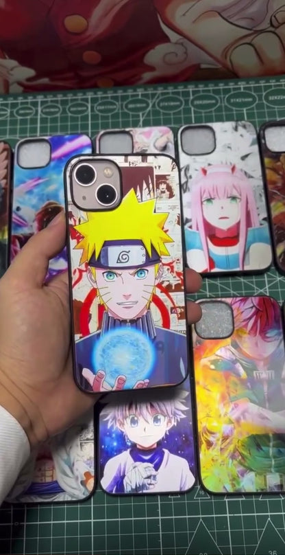 Custodia per telefono Naruto 3D per iPhone