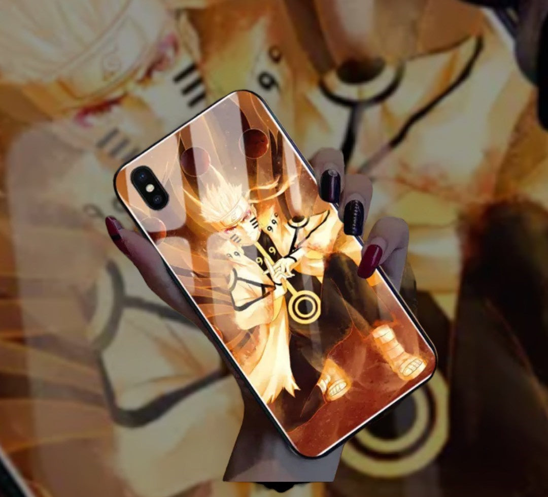 Custodie per telefoni Naruto Led per iPhone