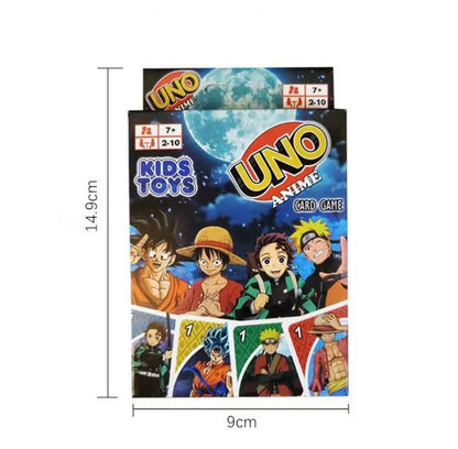 Anime Uno card game
