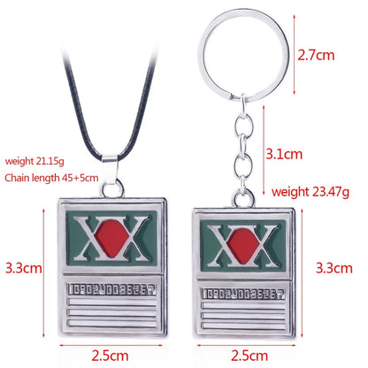 Hunter x Hunter Keychain &amp; Necklace