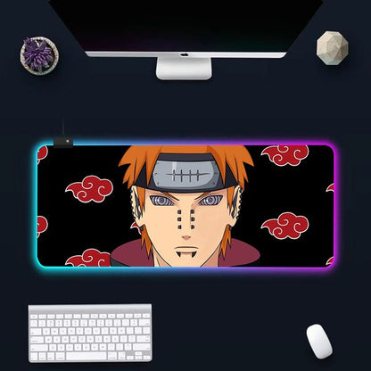 Tappetini per mouse LED Naruto